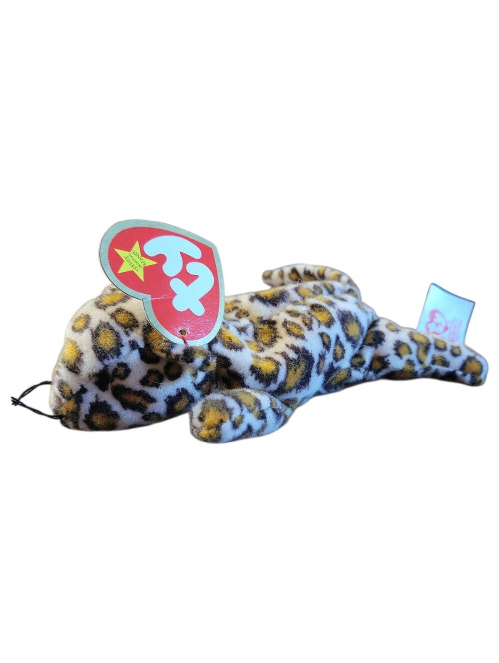 Vtg 1993 Ty Teenie Beanie Baby Freckles Leopard